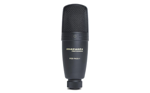 Marantz Pod Pack 1 USB Microphone with Broadcast Stand and Cable