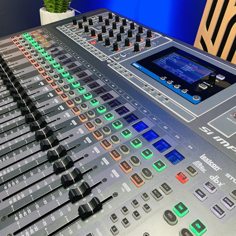 Soundcraft Si Impact Professional Digital Mixing Console With Digital & Midi Expansion Card