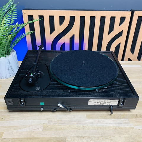 Systemdek IIX Glass Platter Belt-Drive Turntable Rega Moth Arm w/AT3600L Cartridge Systemdek IIX Glass Platter Belt-Drive Turntable Rega Moth Arm w/AT3600L Cartridge