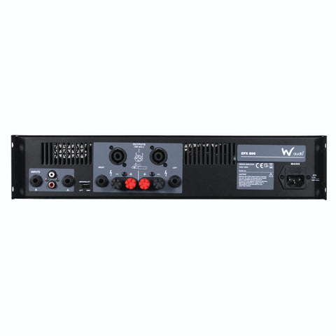 W-Audio EPX 800 Power Amplifier