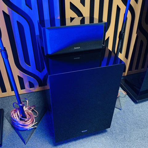 Tannoy HTS 5.0 With HTS101 Subwoofer Surround Sound System Including Stands Tannoy HTS 5.0 With HTS101 Subwoofer Surround Sound System Including Stands