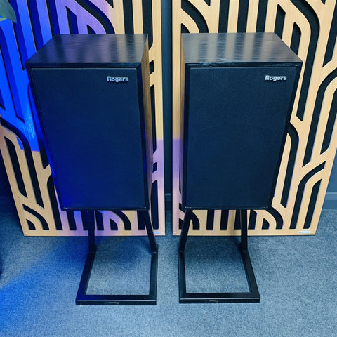 Rogers LS4a Speakers (Pair) With Stands Rogers LS4a Speakers (Pair) With Stands