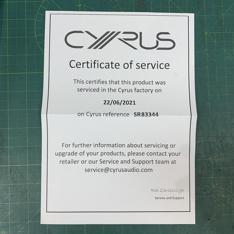 Cyrus DAC XP Digital-to-Analog Converter