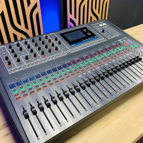 Soundcraft Si Impact Professional Digital Mixing Console With Digital & Midi Expansion Card Soundcraft Si Impact Professional Digital Mixing Console With Digital & Midi Expansion Card