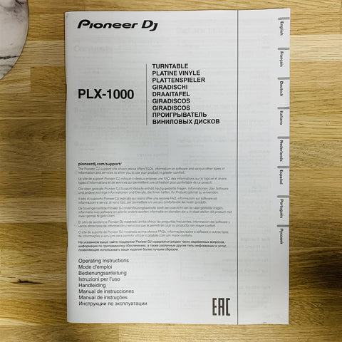 Pioneer DJ PLX-1000 Direct Drive DJ Turntable Pioneer DJ PLX-1000 Direct Drive DJ Turntable