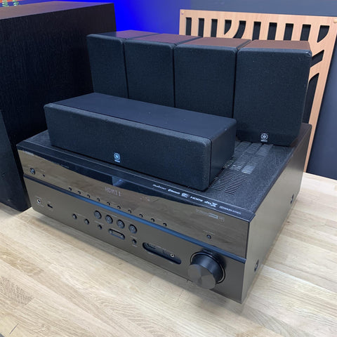 Yamaha RX-V683 Receiver + 5.1 Speaker System Package