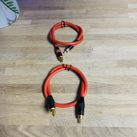 Cable Talk Red Reference RCA Interconnect Cable (pair) 0.5m