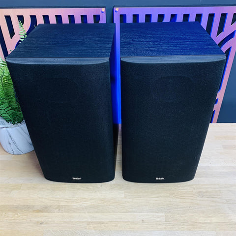 Bowers & Wilkins DM601 S3 Speakers (Pair) Black Ash