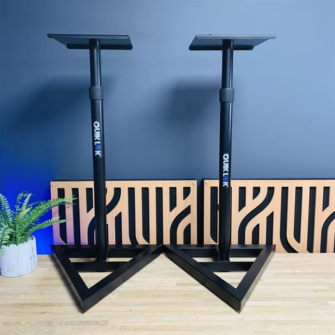 Quiklok Studio Adjustable Monitor Stands (Pair)