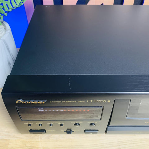 Pioneer CT-S550S Stereo Cassette Deck Recorder