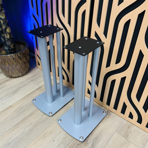 Pair Heavy Duty Speaker Stands With Spikes (60cm Tall)