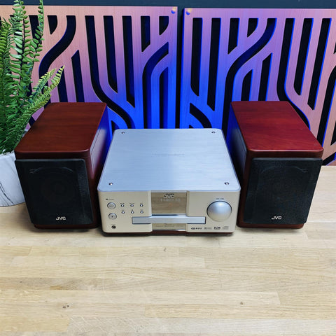 JVC CA-EXA1 DVD Receiver Integrated Amplifier With Speakers