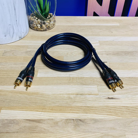 Cambridge Audio 500 Series RCA Interconnect Twin RCA Phono Cable (1m)