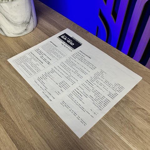 Vintage Pioneer Blue Line SA-610 Stereo Integrated Amplifier