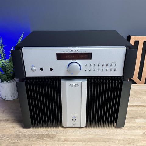 Rotel RC-1090 Preamplifier & RB-1090 power Amplifier Package
