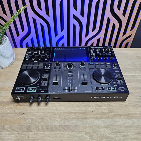 Denon DJ Prime Go 2-Deck Rechargeable Smart DJ Console with 7” Touchscreen