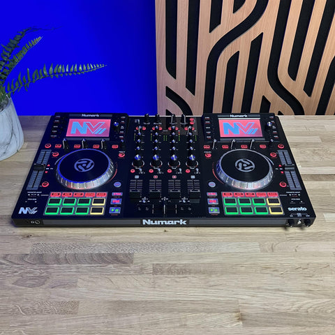 Numark NVII 4 Channel Serato DJ Controller With Magma Carry Case