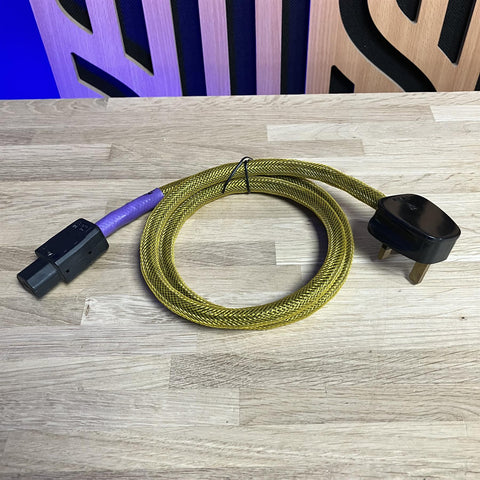 Russ Andrews Yello IEC Mains Power Kimber Kable 1m
