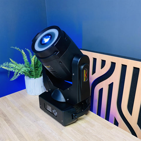 Bluesea Lighting 3W Animation RGB Moving Laser Light With LED Ring