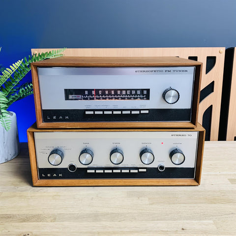 Leak Stereofetic FM Tuner and Stereo 70 Amplifier Package