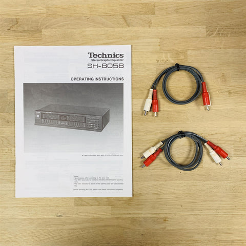 Technics SH-8058 Stereo Graphic Equalizer