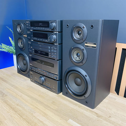 Pioneer P510 CD Audio Tuner Cassette Stack System