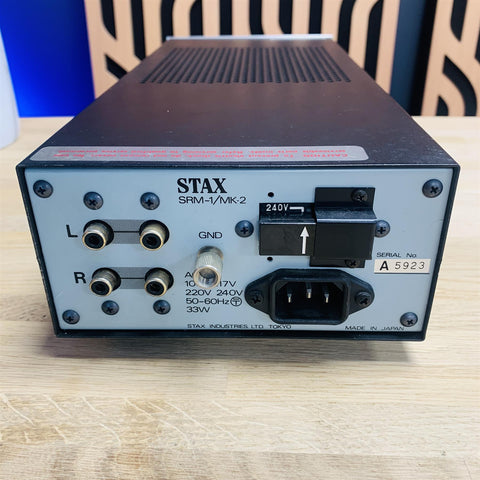 Stax Driver Unit for Earspeakers SRM-1/MK-2 w/Stax Lambda Pro Headphones