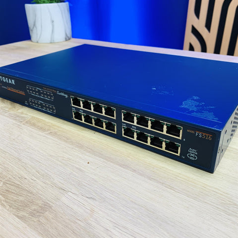 Netgear FS516 16-Port Fast Ethernet Switch