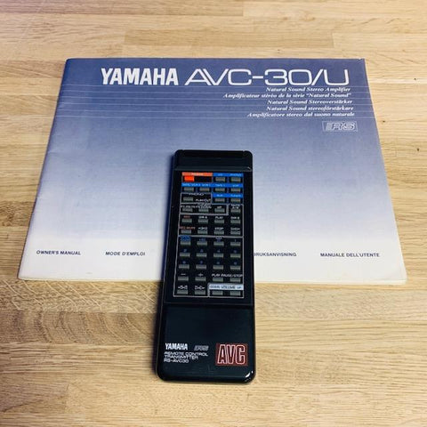 Yamaha AVC-30 Surround Sound Home Theatre Amplifier Inc Remote