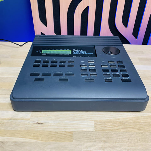 Roland MC-50 Micro Composer with AC Adapter and Owners Manuals