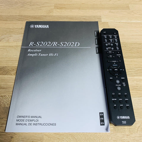 Yamaha R-S202D DAB Bluetooth Stereo Receiver Amplifier