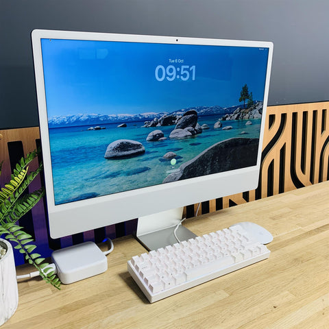 Apple iMac 24-inch M3 2023 Silver 8GB RAM 256GB SSD