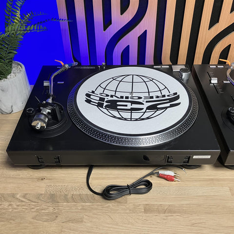 Reloop RP-4000 MK2 Direct Drive DJ Turntables With Ortofon DJ S MKII Cartridges