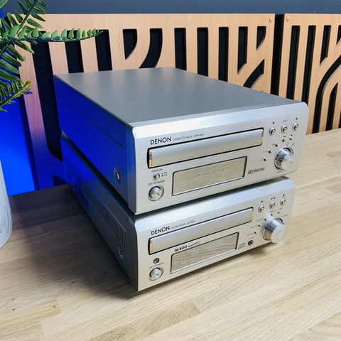Denon M30 CD Receiver & Cassette Tape Deck Stack System
