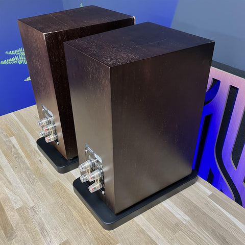 Tannoy Revolution XT 6 Bookshelf Speakers Dark Walnut