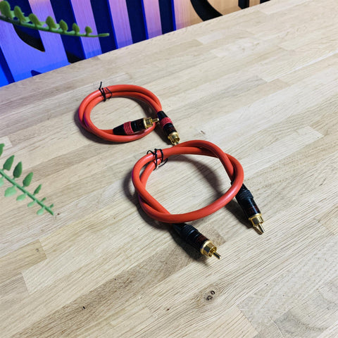 Cable Talk Red Reference RCA Interconnect Cable (pair) 0.5m