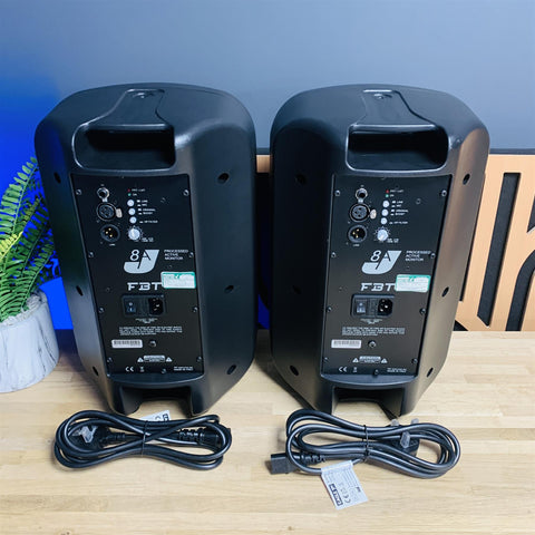 FBT Audio J8 A 2-way Active Speakers With Soft Case (Pair)