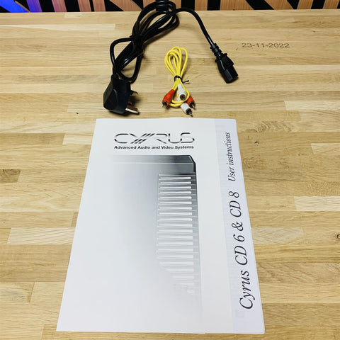 Cyrus CD8X Compact Disc Player