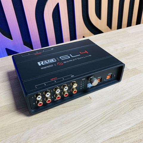 Rane SL4 Serato Scratch Live DVS DJ Audio Interface