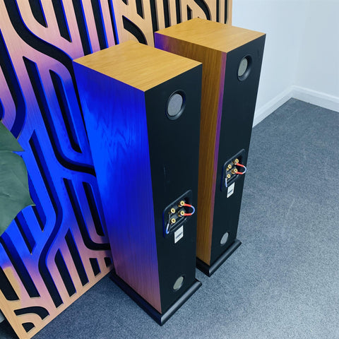 Monitor Audio Silver S6 Floor Standing Loud Speakers Oak (Pair)