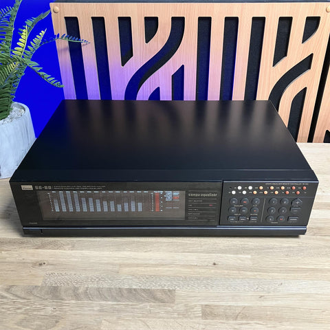 Sansui SE-88 Stereo 14 Band RTA Spectrum Analizer Graphic Equalizer Inc Remote