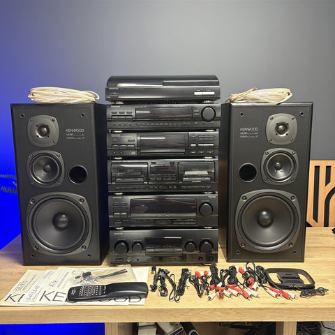 Kenwood A-97 Stack System With Speakers And Original Boxes