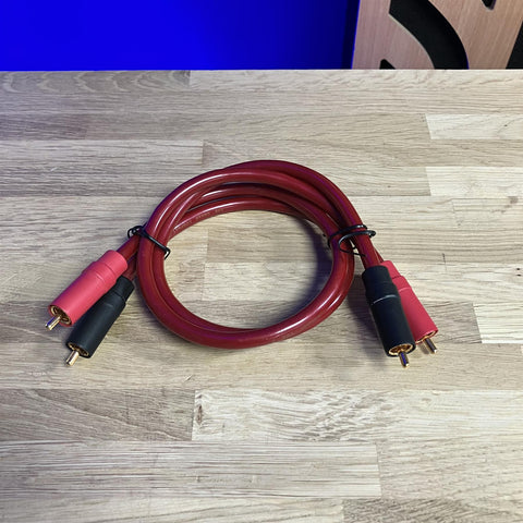 The Chord Company Crimson RCA Phono Interconnect Pair 50cm