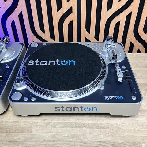 Stanton T.80 DJ Direct Drive Turntables (Pair)