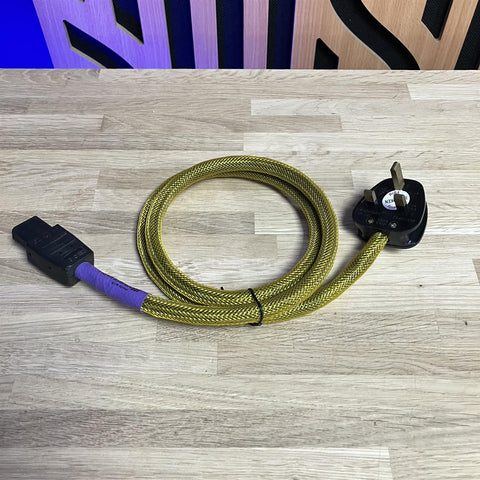 Russ Andrews Yello IEC Mains Power Kimber Kable 1m
