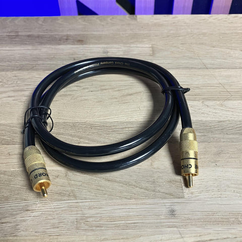 The Chord Company Prodac Pro Digital Coaxial RCA Cable 90cm