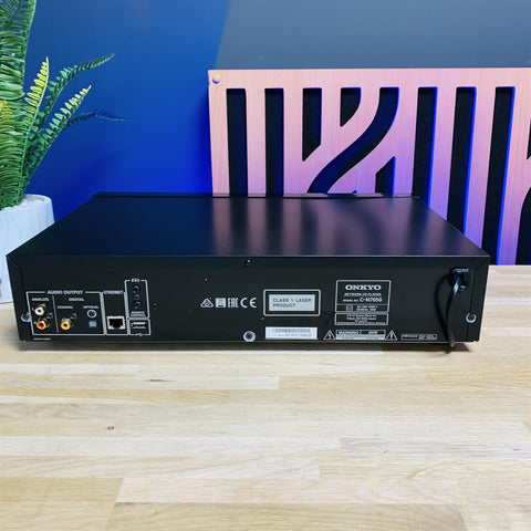 Onkyo C-N7050 Network CD Player w/ Remote and Manual