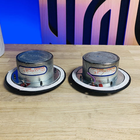 Seas 1.5" 87H 3-ohm Dome Tweeter for Beovox 2702 Dynaco A25 (Pair)