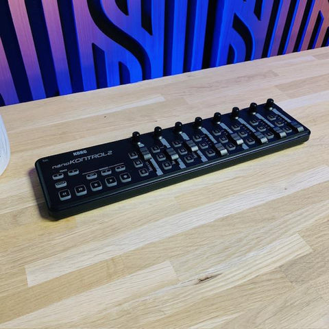 Korg nanoKONTROL2 Slimline USB MIDI Controller Black