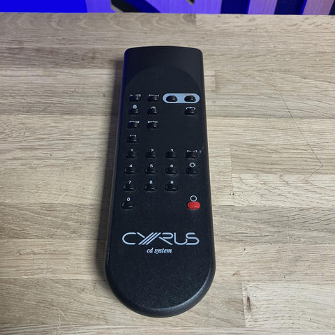 Rare Cyrus CD System Remote Control Mission Discmaster